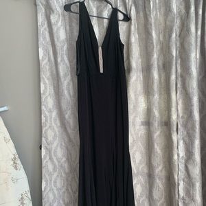 Black Dramatic Ballgown